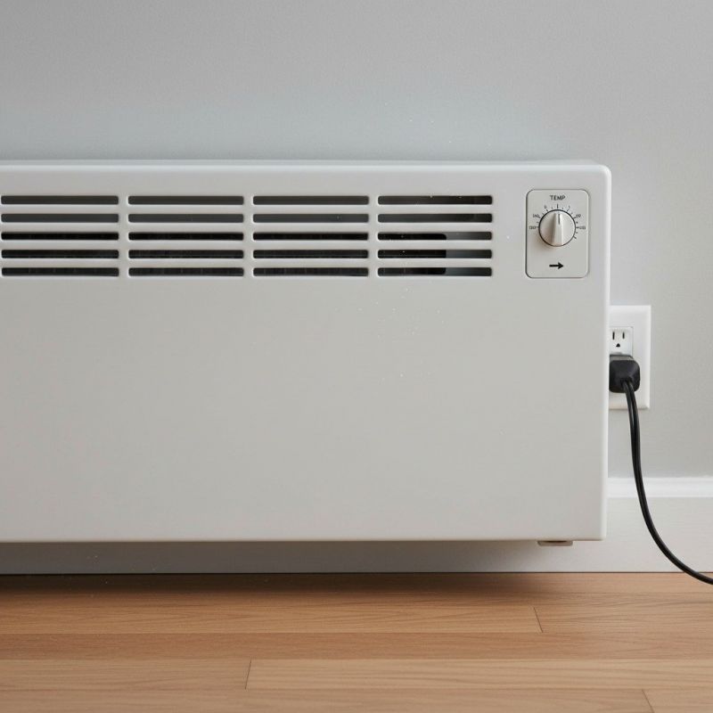 Electric Baseboard Heater Installation
